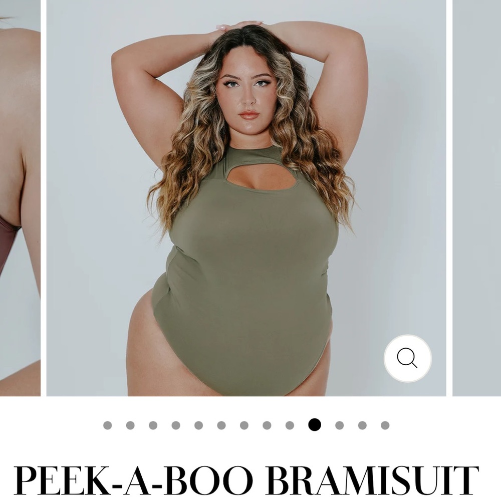 NWT Klassy Network Peek-A-Boo bramisuit